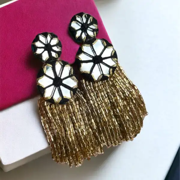"रस" Blingy Handmade Earrings