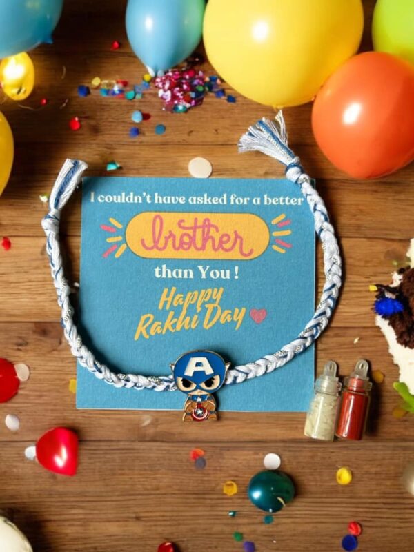 Captain America Kids Rakhi