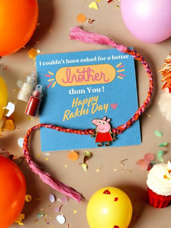 Peppa Pig Kids Rakhi