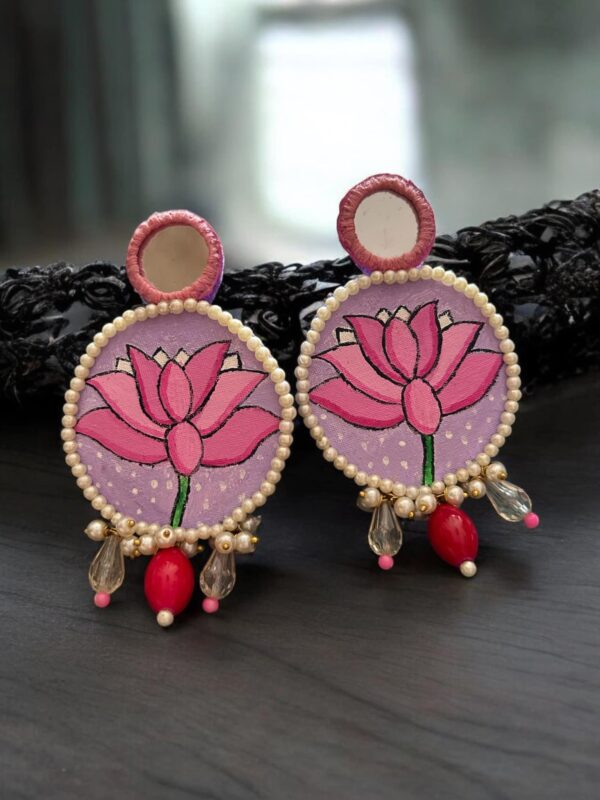 Kamleya Handpainted Earrings