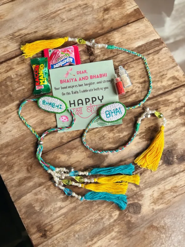 Bhaiya Bhabhi Rakhi Combo