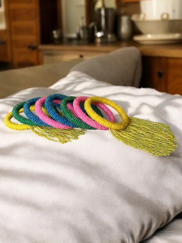 Set of 8 Colorful Bangles-2.4