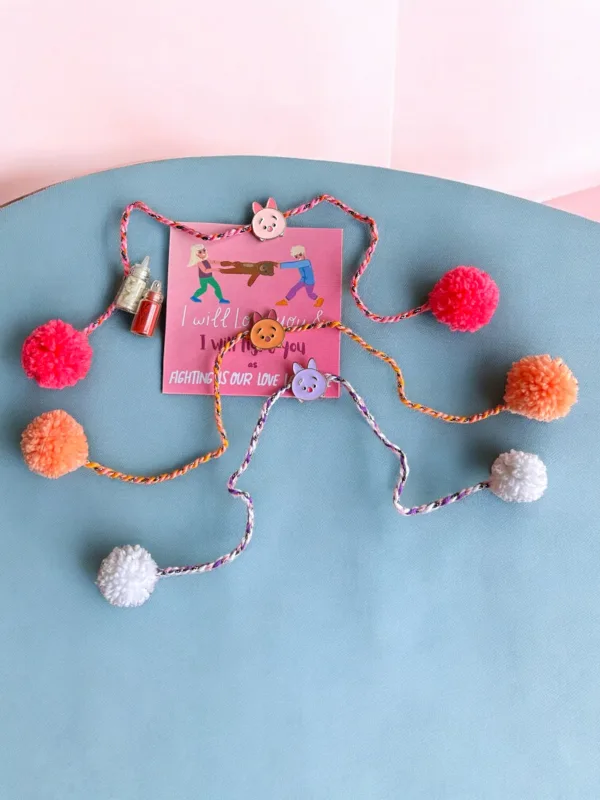 Set of 3 Piglet Rakhi