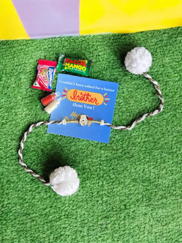 Kids Dog charm Rakhi