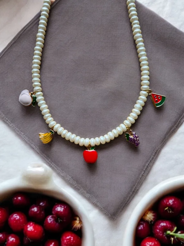 Fruity Flavor Charm Necklace