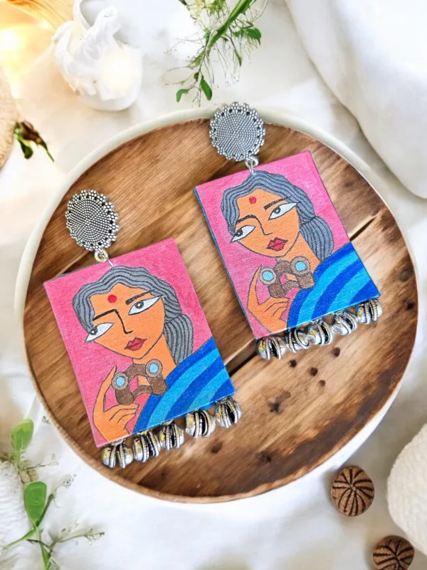 Nazariya Handpainted Earrings