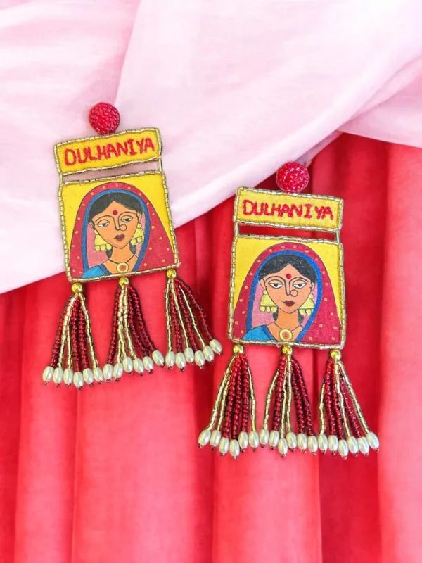 Dulhaniya Statement Earrings