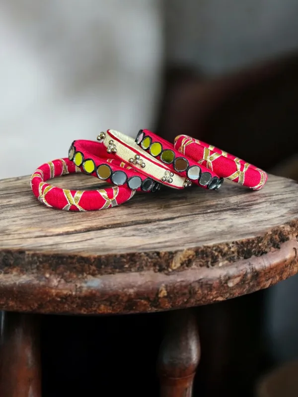 Rani Red Thread Bangles