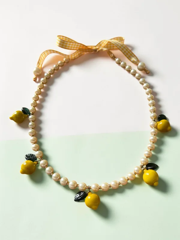 Lulu Lemon Pearl Necklace