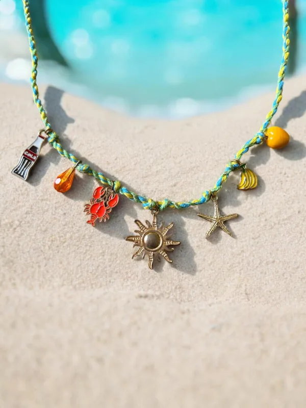 Vacation Mood Charm Necklace
