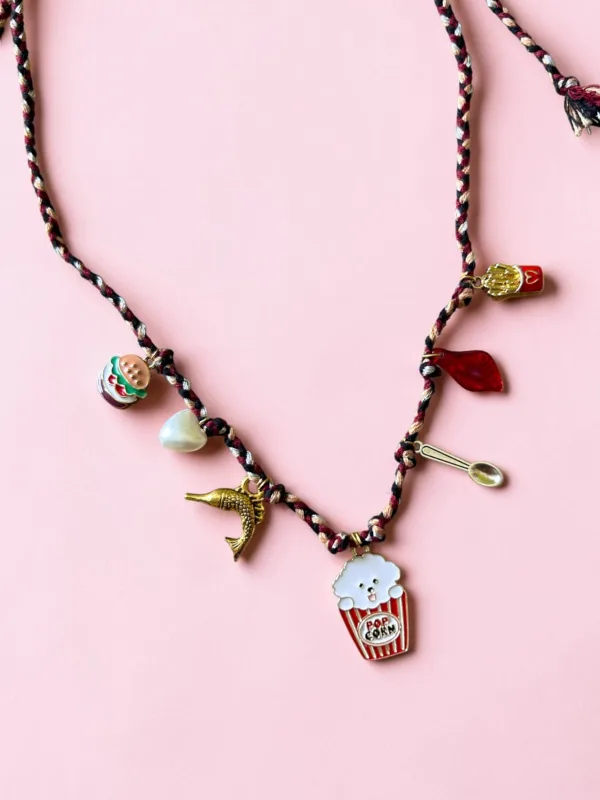 Snack Attack Charm Necklace
