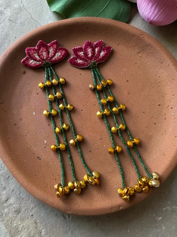 Kamal Kashmiri Ghungroo Earrings
